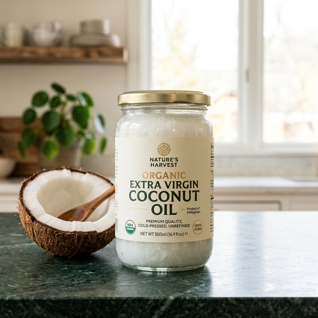 Aceite de Coco Virgen Extra Ecológico (1 Litro)